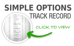 Simple Options Track Record